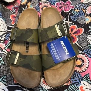 camo Birkenstocks